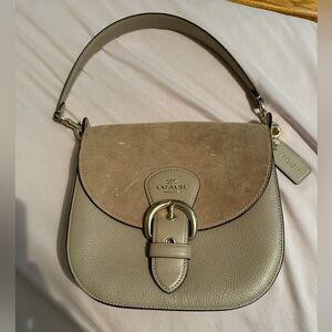 Coach nude/tan shoulder bag